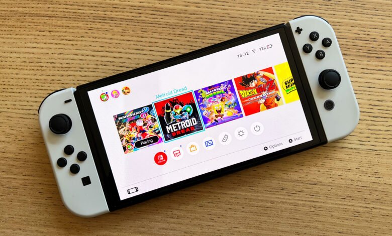 nintendo switch oled fiche technique