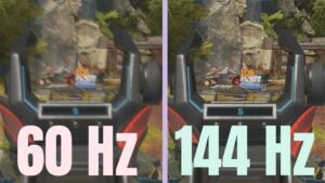 60 FPS vs 144 FPS